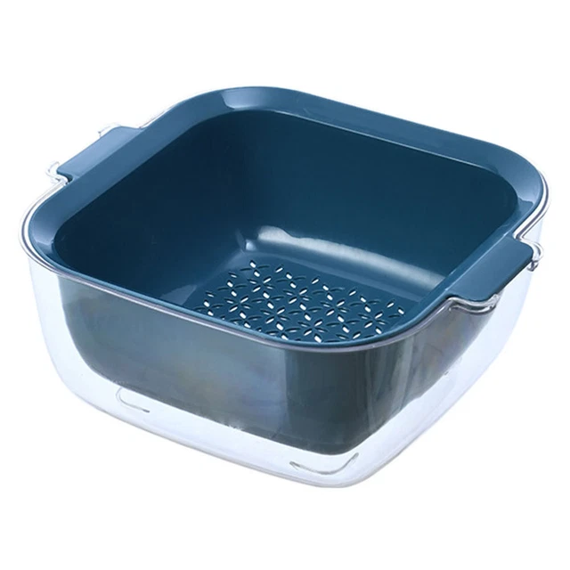 Cesto a gocciolamento per conservazione setaccio di plastica in plastica ciotola di plastica