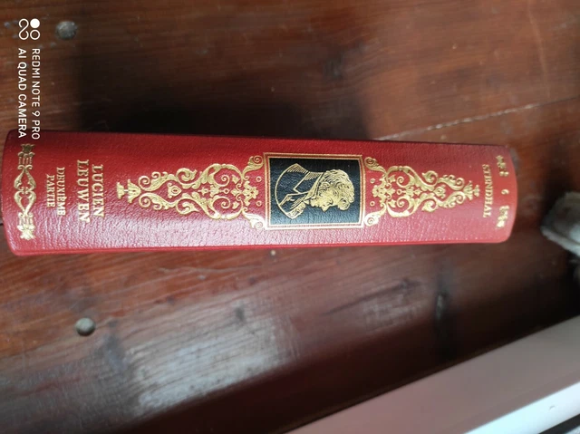 COLLECTION COMPLÈTE DES oeuvres de Stendhal reliée cuir en dix volumes ...
