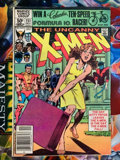 The Uncanny X-Men #151 November 1981 Low Grade