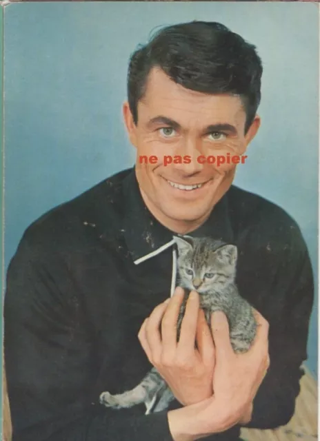 CPSM de Alain BARRIERE et son chaton * Alain Bellec * photo FIEBIG