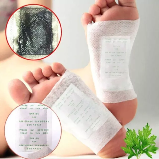 200Stk Foot Detox Pads Body Feet Patch For Cleansing Toxin Health Care Detoxify