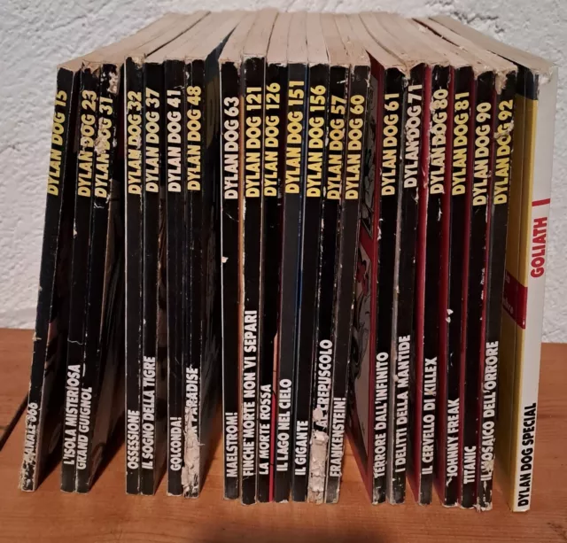 Lotto 21 Dylan Dog da lettura 21 + 2 Omaggio Prima Edizione Special e Ristampe