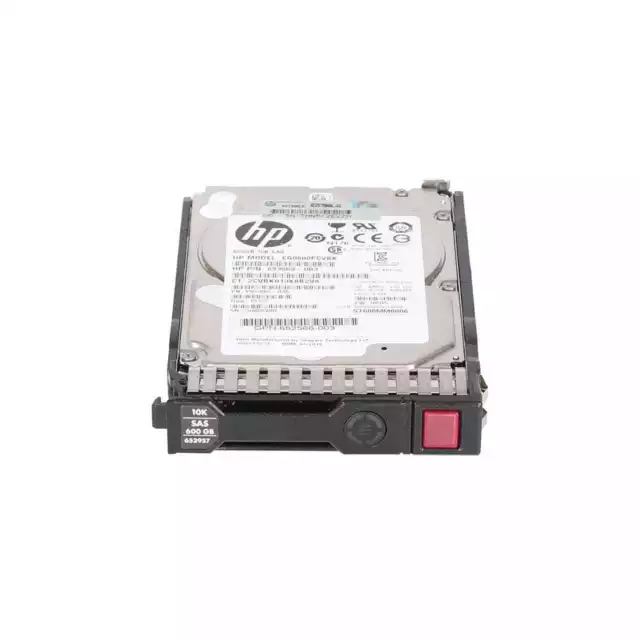 HP Enterprise Hard Drive 600GB 10K  SAS  2.5" 6Gbps Hot Swap - 652583-B21