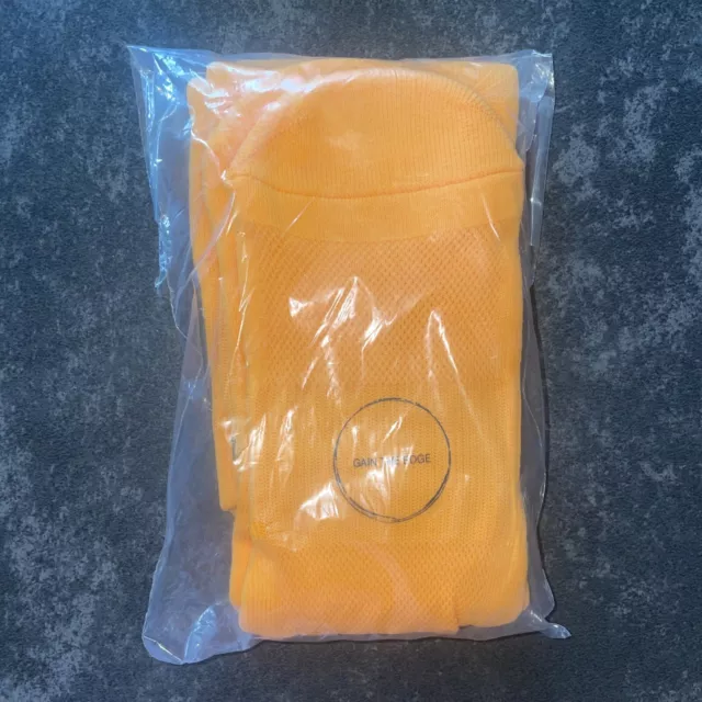 GAIN THE EDGE Grip Socks 2.0 Full Length Orange Bn & Unopened £14.00 -  PicClick UK