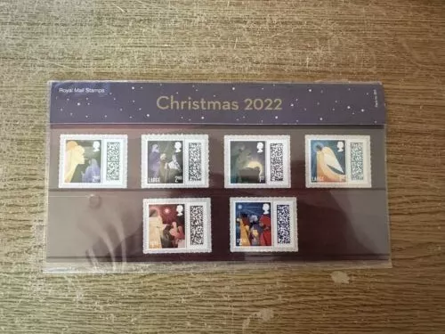 Royal Mail stamps presentation pack no: 624 - Christmas 2022 - Free P&P