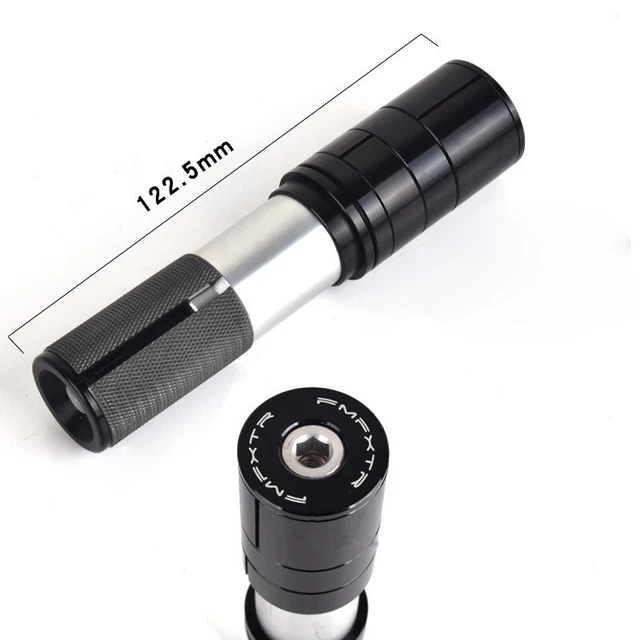 Augmentateur de Potence Caché pour Vélo, Rehausseur de Potence de Fourche de Vélo, Rallonge de Fourche de Vélo 28,6mm