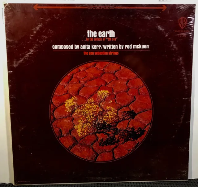 The Earth SAN SEBASTIAN STRINGS Anita Kerr Rod McKuen LP WARNER BROS Sealed 1968