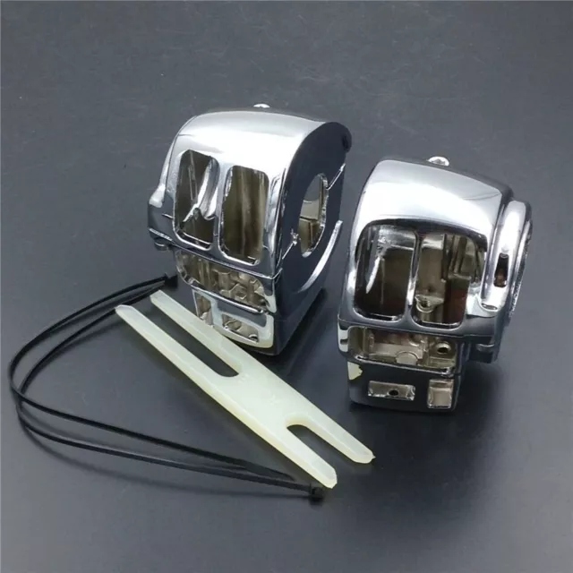 For Harley Electra Glide/Tri Glide/Road Glide/King  Chrome Switch Housing Cover