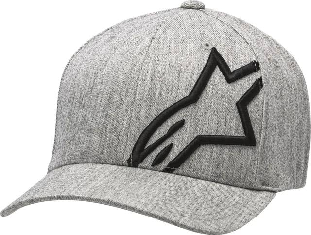 Alpinestars Corp Shift 2 Curved Hat Grey Heather/Black Lg/Xl 1032-81008-1126-Lg/
