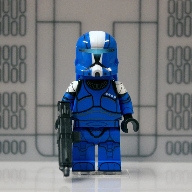 REPUBLIC CLONE COMMANDO Blue Squad Boss - Delta Squad - Clone Army ...