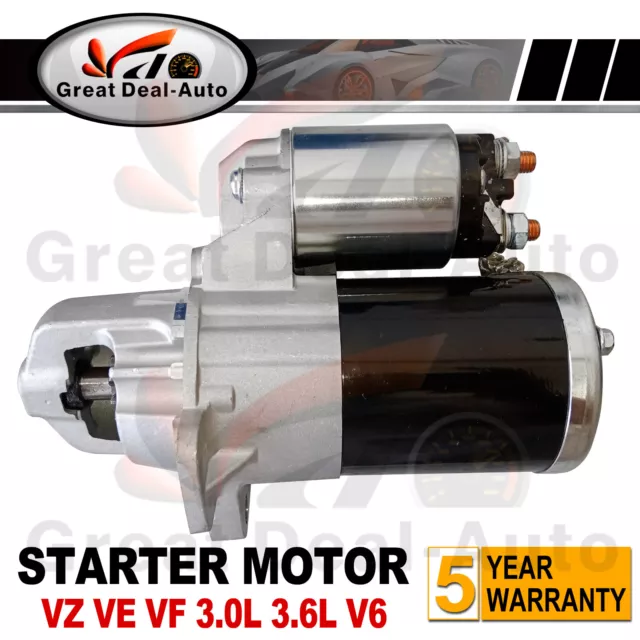 Starter Motor Holden Commodore VZ VE V6 3.6L LE0 LY7 LLT LFX 2004 up to 5/2008