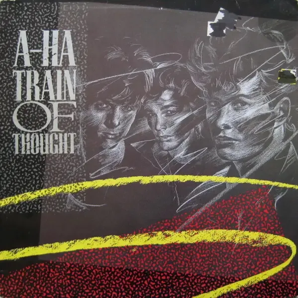 a-ha Train Of Thought Vinyl Single 12inch NEAR MINT Reprise Records