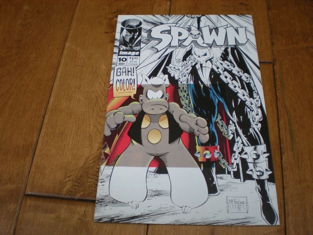 Spawn #10 (1992 Series) Image Comics 'Todd McFarlane Cerebus Dave Sim' VF/NM