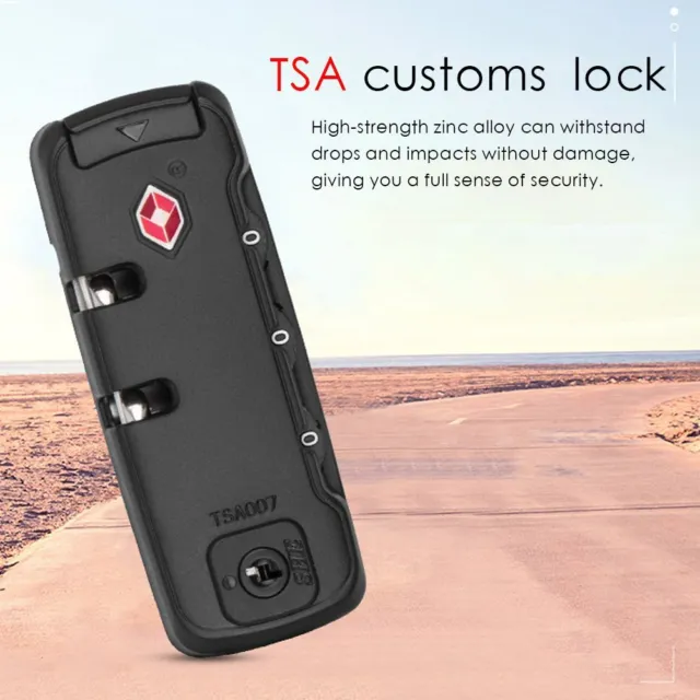 Security 2 Digit Combination Lock Safely Code Lock TSA Customs Lock TSA21101