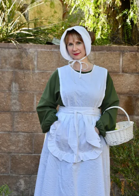 ROLECOS Pioneer Costume Dress Womens American Historical Clothing Modest  Prairie Colonial Dress : : Clothing, Shoes & Accessories