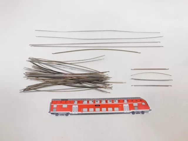 DA425-0,5 #45x Märklin H0 00 AC Catenary Wire Sections for Overhead