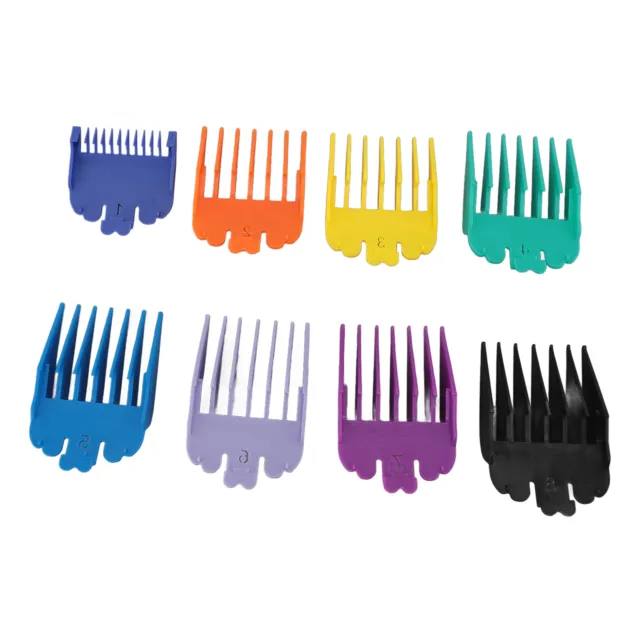 10pcs Hair Clippers Guide Kämme Verschiedene Länge Multi Colors Hair Trimme GD2