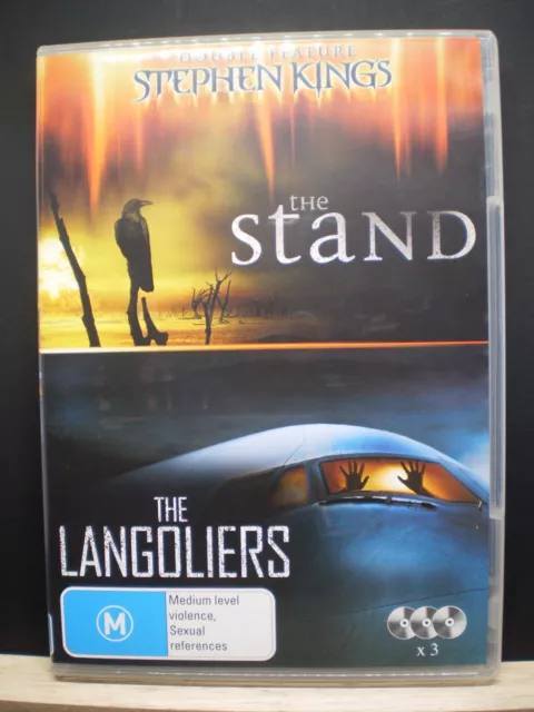 The Stand / The Langoliers DVD SET (Stephen King)  REGION 4  PAL FORMAT *3xDISCS