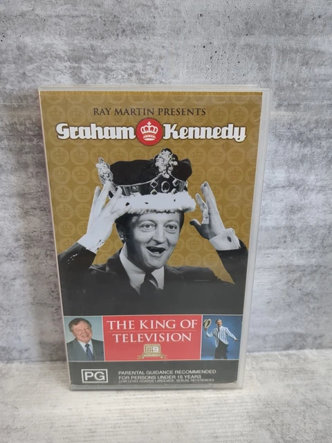 GRAHAM KENNEDY - The King Of Television VHS Movie Video Cassette Tape £ ...