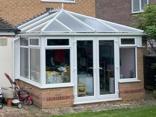 Used Conservatory UPVC Buyer Dismantle and Remove Double Doors Double Glazed