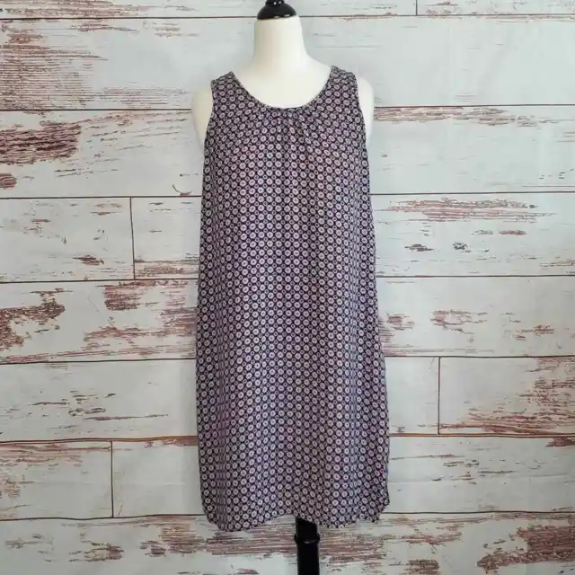 Soft Joie Sleeveless Dress Hartley Printed Foulard Size Large