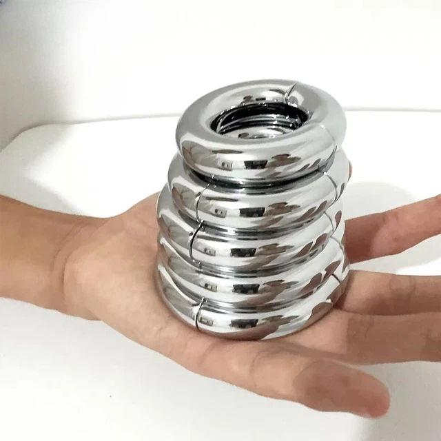 EDELSTAHL BALLSTRETCHER MAGNETISCH Hodenring Penisring Hodengewicht  Stretcher DE EUR 17,73 - PicClick DE