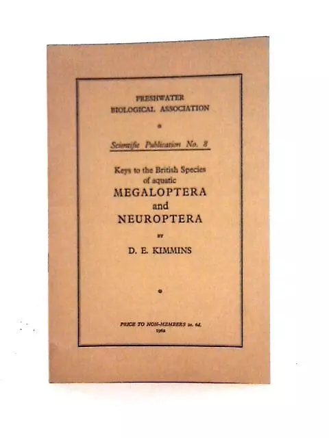 Keys to the British Species of Aquatic Megaloptera (Kimmins - 1962) (ID:35895)