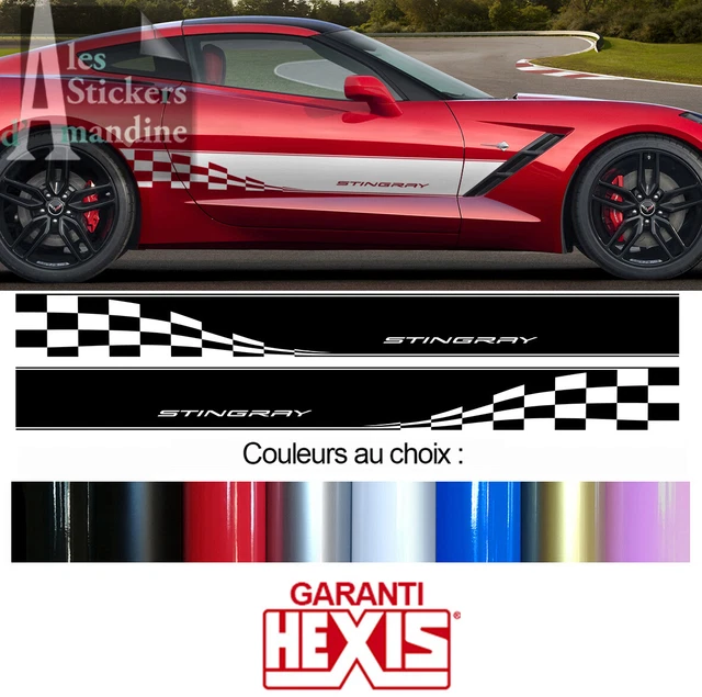 2 BANDES BAS DE CAISSE POUR PEUGEOT PARTNER FOURGON STICKER BD573-102