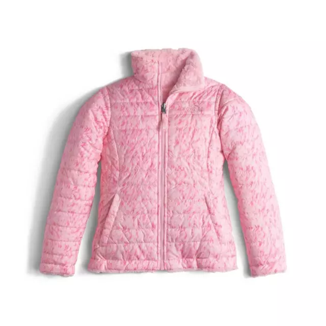 The NorthFace Wendejacke Mossbud Jacke Kinder Wintermantel Jacke Coy Pink 2