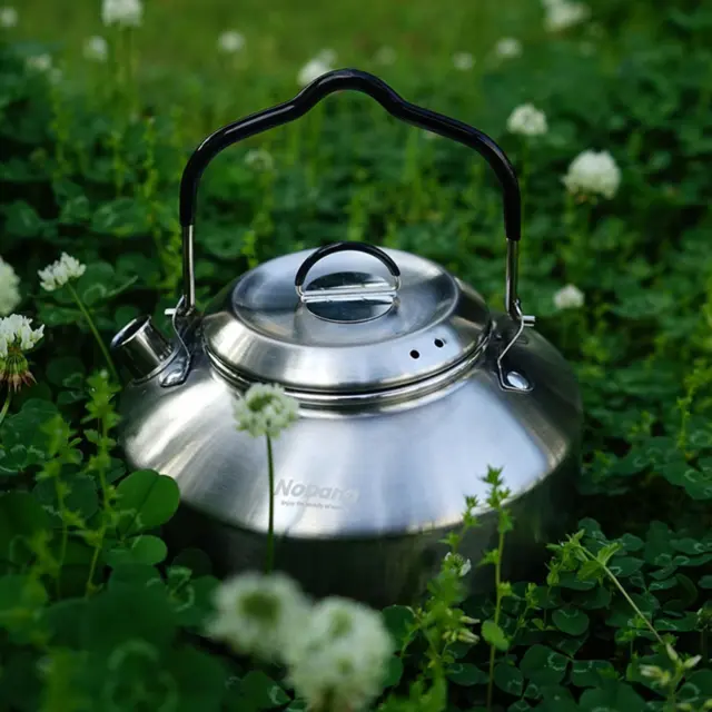  Camping Tea Kettle, Hiking Kettle, Camping Kettles For Boiling  Water, Outdoor Tea Pot, Camping Teapot 0.9 Liter Aluminum Alloy Portable Camp  Tea Coffee Pot Container For Outdoor Campfire Use : Sports