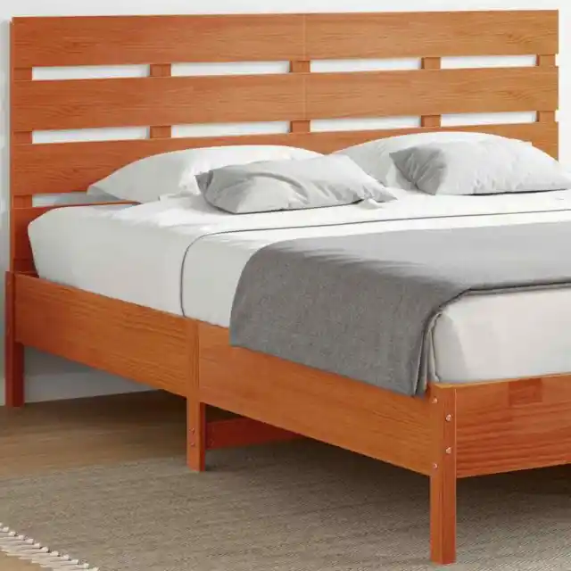 Tête de lit cire marron 180 cm bois massif de pin vidaXL
