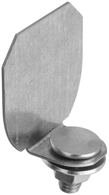 Stanley N193-839 Steel 600 lbs. Capacity Round Rail End Cap 1-1/8 Lx2-1/4 W in.