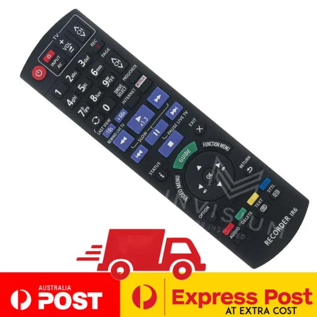 New N2Qayb001077 Remote Control For Panasonic Dmr-Hwt260Gn Dmr-Pwt560Gn