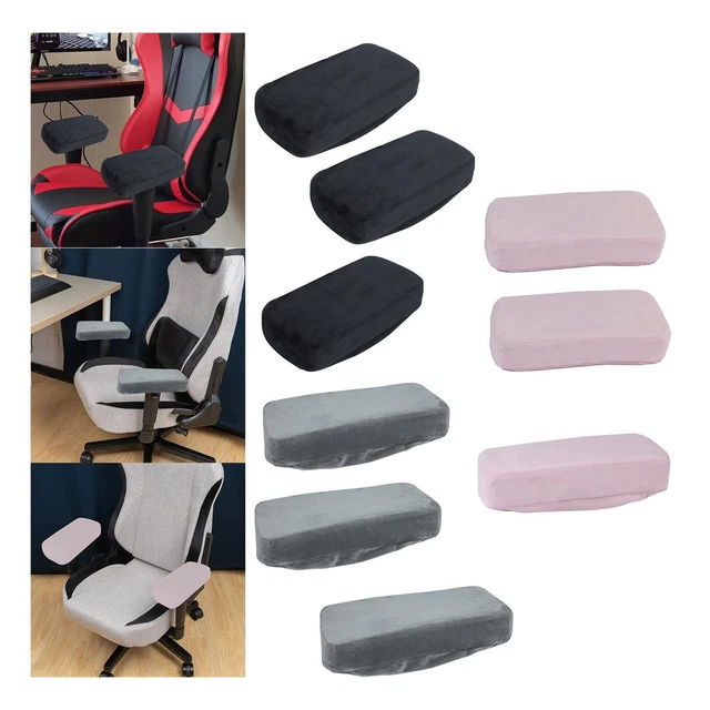 Coussinets de bras universels lavables doux réutilisables pour chaise de