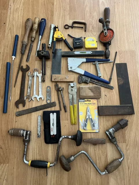 Job Lot of Carpenters Hand Tools, Etc. Spares or Repairs.