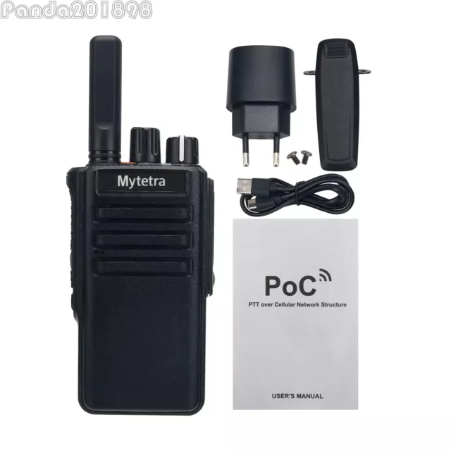 5KM POC Radio Walkie Talkie Portable Handheld Transceiver for Real-ptt