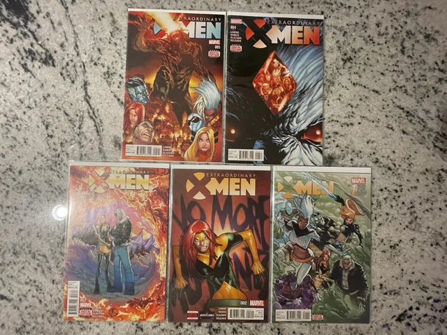 Lot Of 5 Extraordinary X-Men Marvel Comic Books #1 2 3 4 5 NM 1st Prints 16 J824