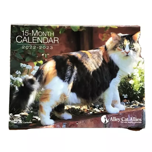 CALENDAR 2023 BY Alley Cat Allies 15 Month October 2022 thru December