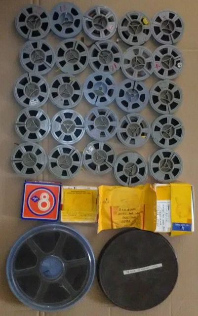 Job Lot 30 Vintage SIERRA LEONE Home Made Movie Film Cine Reels Events 1950/60s