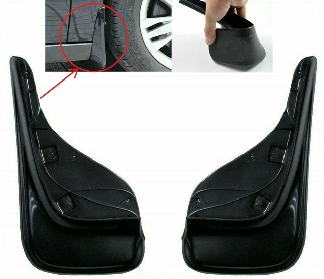 Bavettes Garde-boue Avant/arrière Pour Volvo XC90 2007-2019 – Protection Boue, Gravier, PP Noir - 10