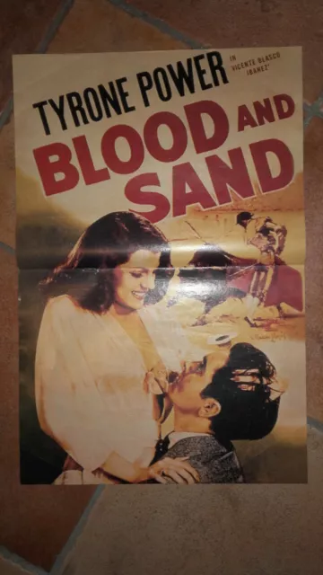 Locandina Film - Blood And Sand (Sangue E Arena) Di Rouben  Mamoulian - Film Tv