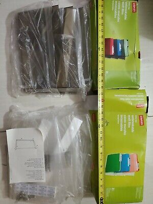 Staples cases murales Wall File Pocket, Large Files, brand new totalling 6 QTYS