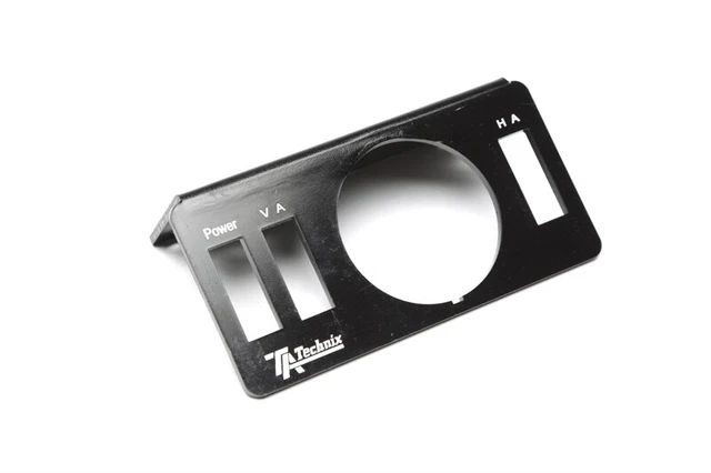 Ta technix Viair Druckanzeigen Support Cadre Aluminium Noir 90° Coudée