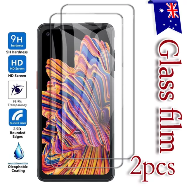 For Samsung Galaxy Xcover Pro Tempered Glass Screen Protector LCD 9H Film Guard