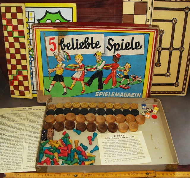 Brettspiel Aus Der Antike 5 Buchstaben ALTES BRETTSPIEL 5 BELIEBTE SPIELE SPIELEMAGAZIN EUR 33,33 - PicClick DE