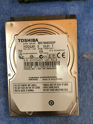 HDD2J51 S QG01 S MK7559GSXP Toshiba 750GB SATA 2.5 PCB G002825A 