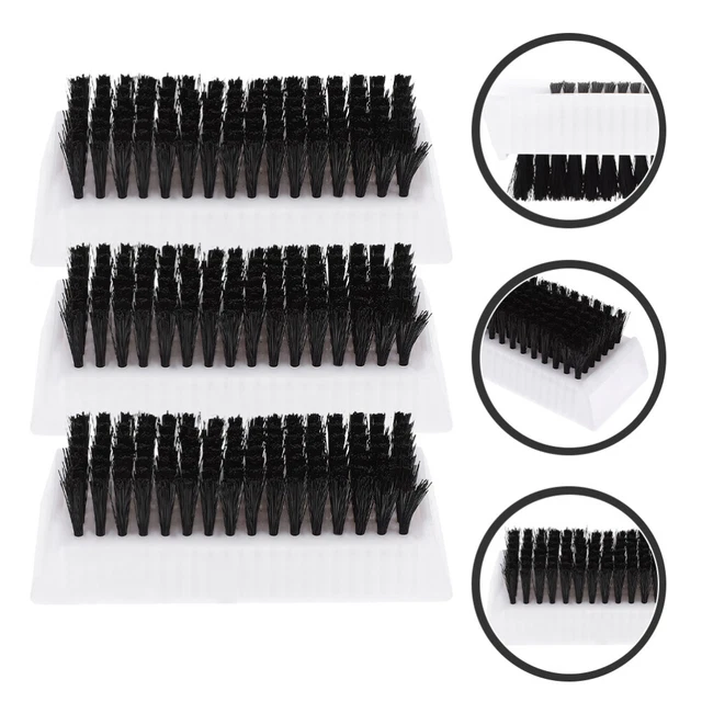 KADS Acryl Nagelpinsel Set – 3 Stück Nylon-Bürsten Für French Nails & Nagelkunst