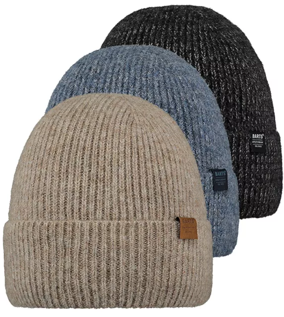 Barts Herren Beanie Mütze Herrenmütze Strickmütze Wintermütze Skimütze Willian