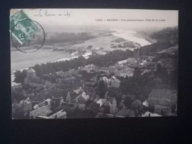 CPA 58 NEVERS - Vue Panoramique - Côté de la Loire