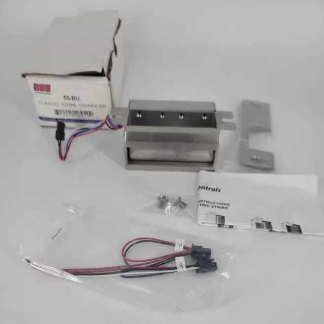 Security Door Controls 55-B Electric Strike  12/24VDC 630 Open Box UNTESTED